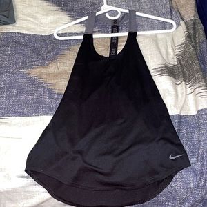 nike dry fit racer back athletic tank top!! worn once size S